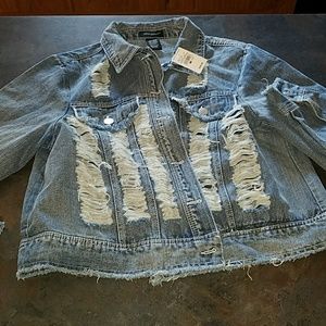 NWT jean jacket.